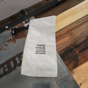 Vintage Stansfield Vending Inc. Distressed Canvas Bag.